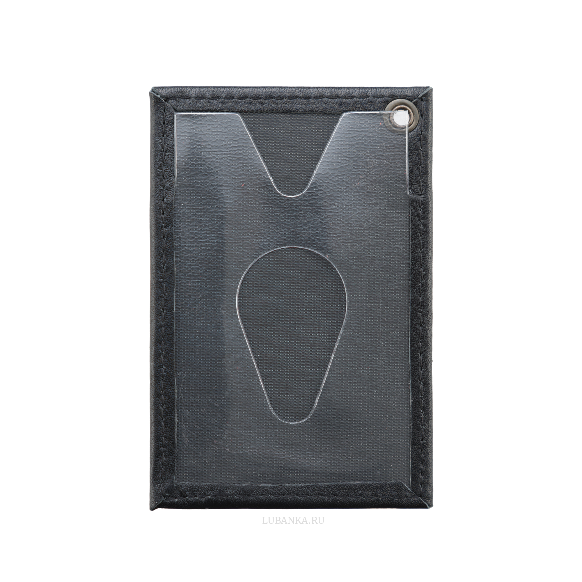 Картхолдер односторонний без символики черный