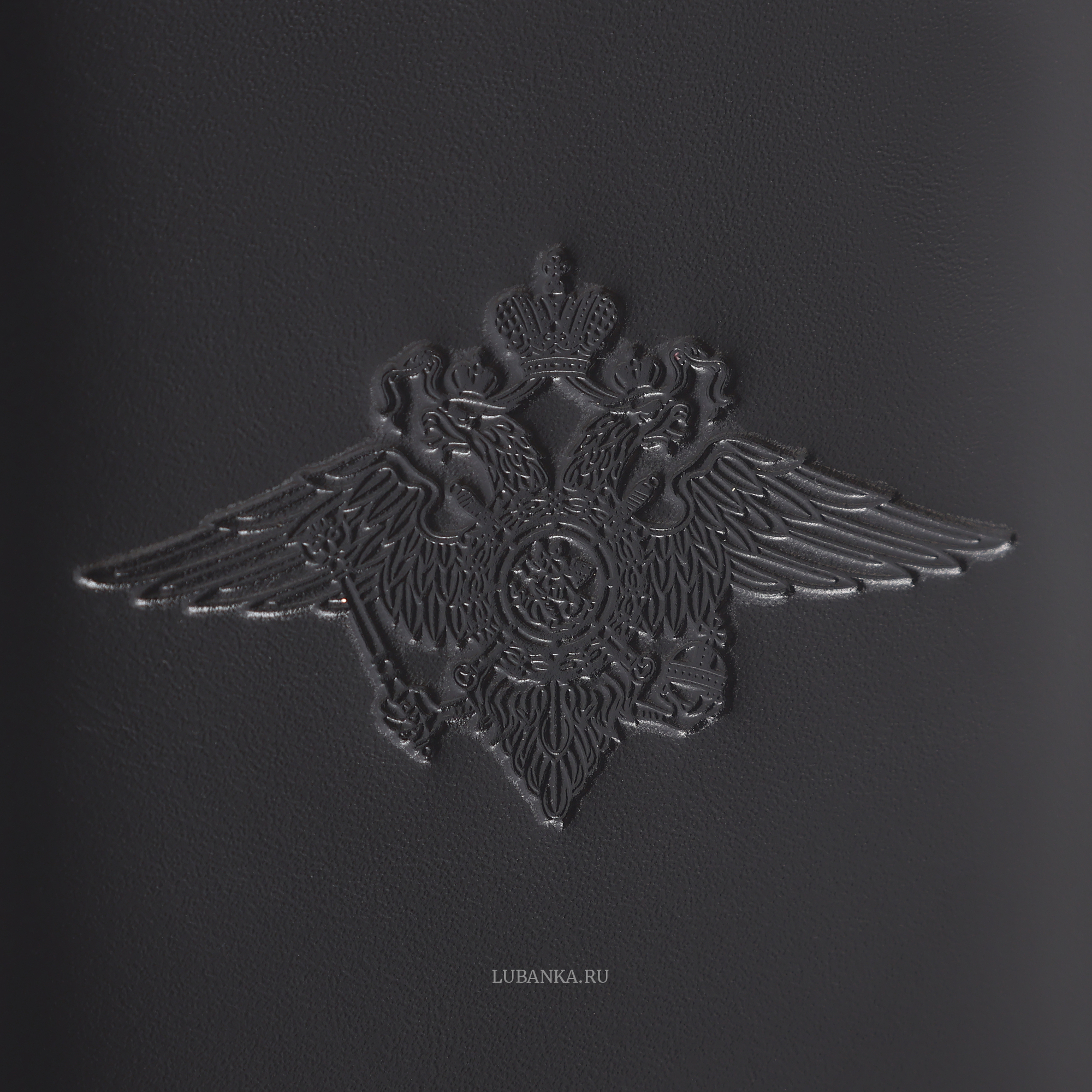 Обложка для автодокументов МВД с картхолдером черная