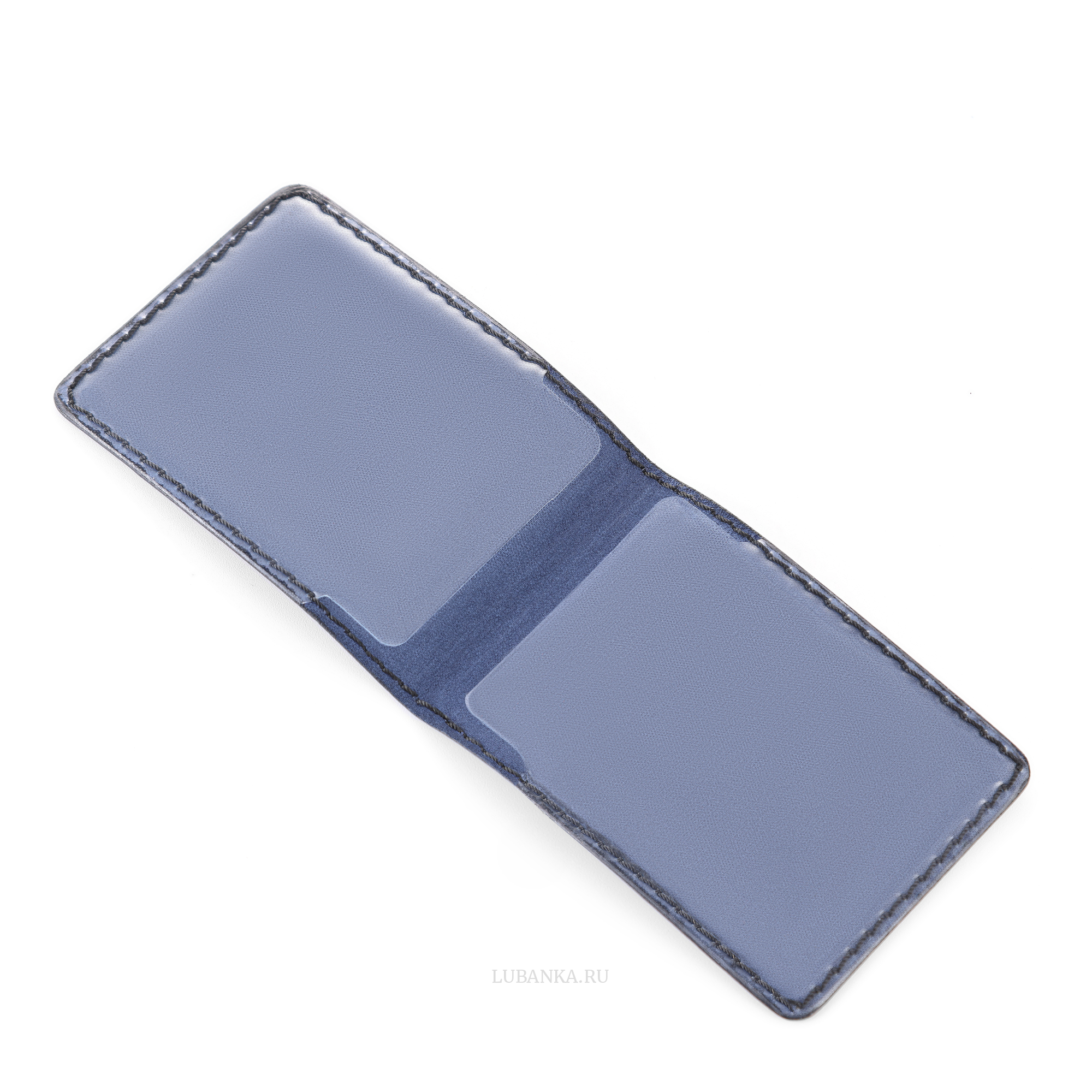 Обложка для удостоверения Пограничная Служба темно синяя