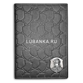 Кожаная обложка для паспорта «Воин»