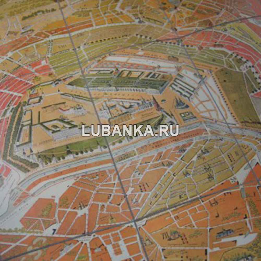 Книга «Карта церквей, соборов и монастырей Москвы»